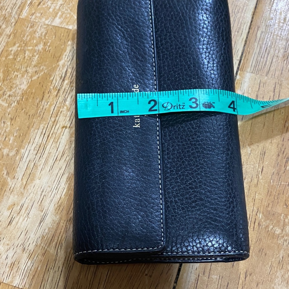 Kate Spade Black Leather Wallet - Picture 5 of 8